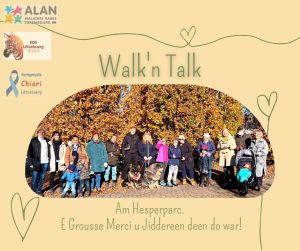 Walk'n Talk zu Hesper am Park, den 6 Nowember 2021